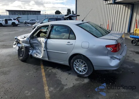 2008 Toyota Corolla Ce из США, поврежденный, VIN 1NXBR32E78Z951692